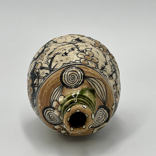 池田省吾　織部徳利　虎 池田省吾 織部徳利 虎 池田省吾 織部徳利 虎