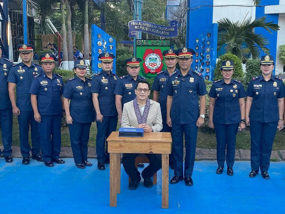 Daniel Razon with PNP Police Generals