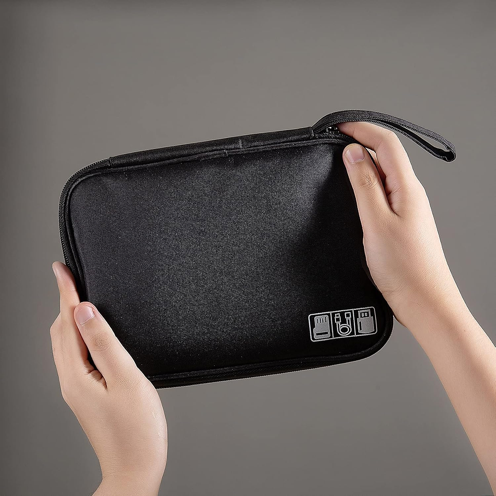 Thumbnail: Electronic Organizer, Portable Cord Organizer, Travel Waterproof Electronic Stor