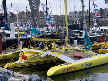 Au Seuil de l'Océan et la route du rhum