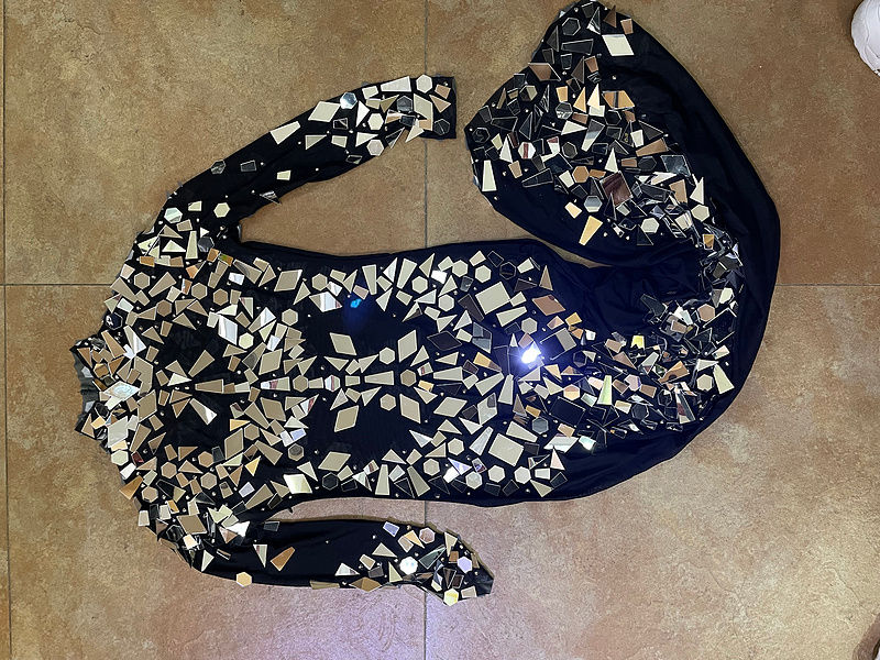 Thumbnail: Luxury Evening Dress Manufacturing Shiny Sequined Elegant Women Dress Party