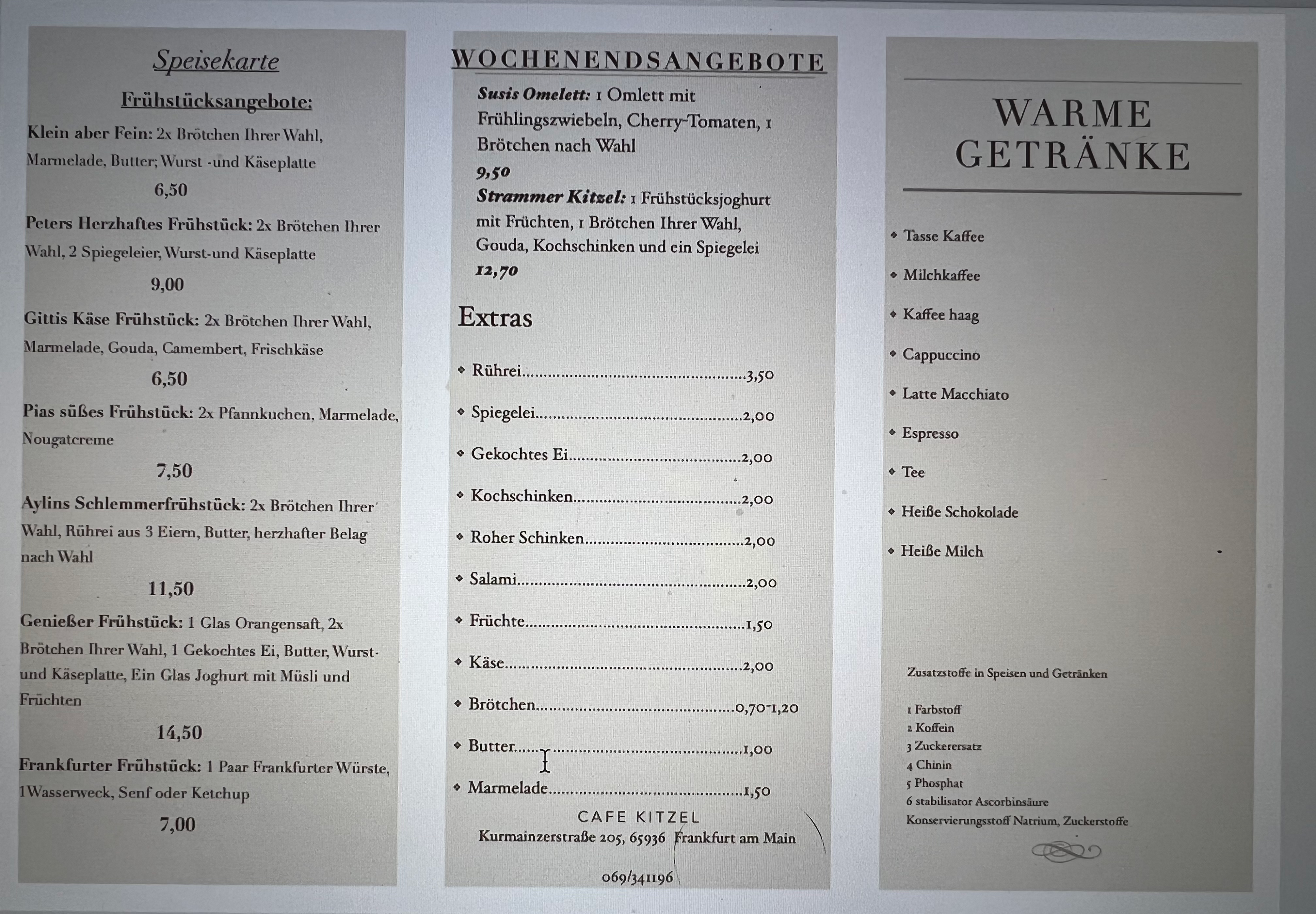 Arranged Food and Objects