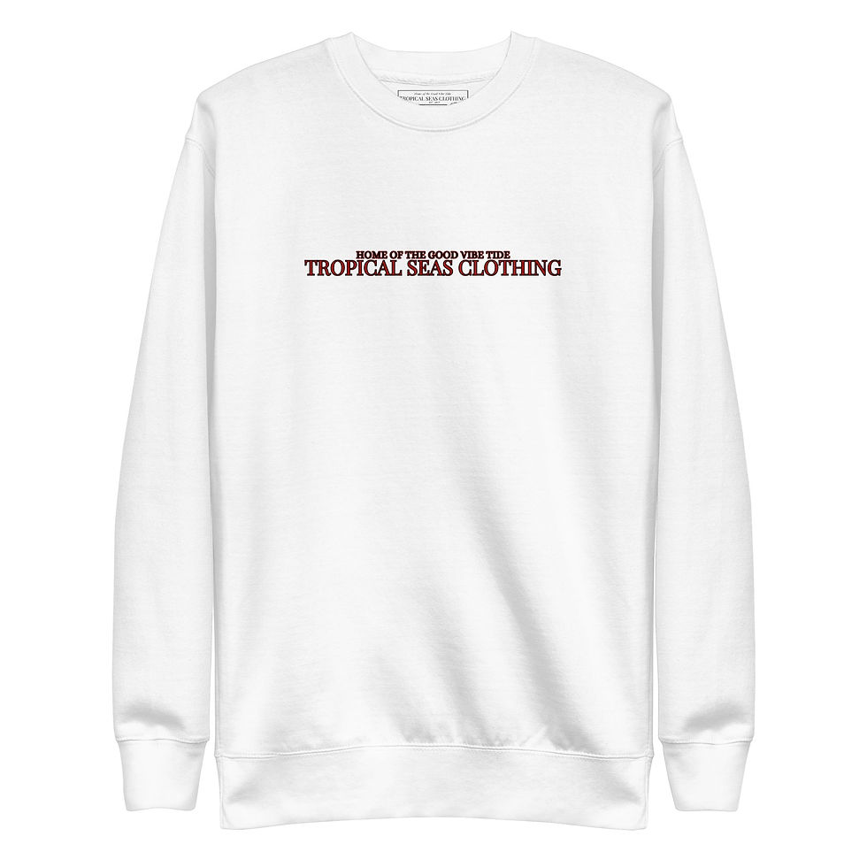Miniatura: Premium Sunset Palms Sweatshirt