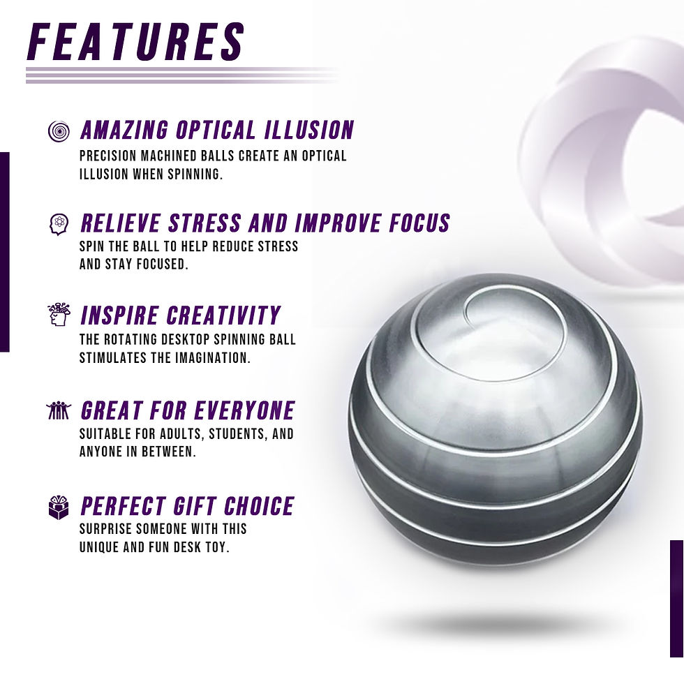 Miniatura: Rotating Desktop Spinning Ball