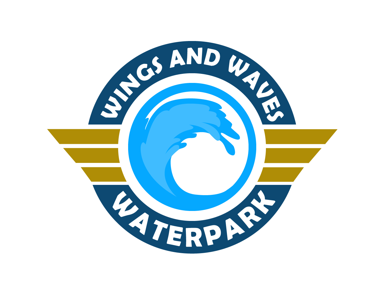 Wings and Waves Waterpark logo