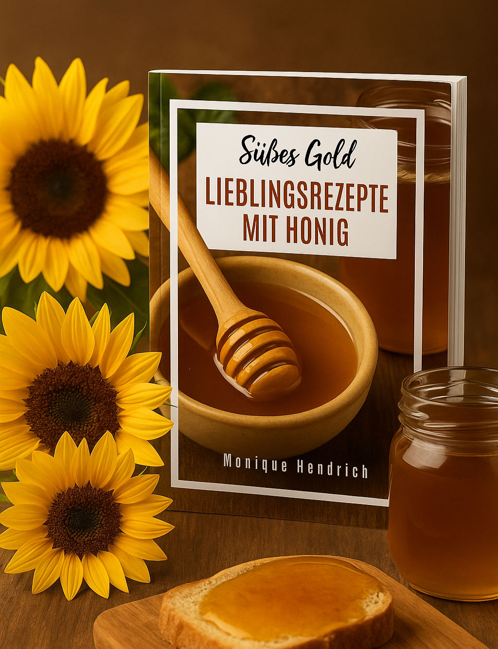 Honig Rezeptbuch mit süßen Rezepten, Desserts und kreativen Ideen mit Honig
