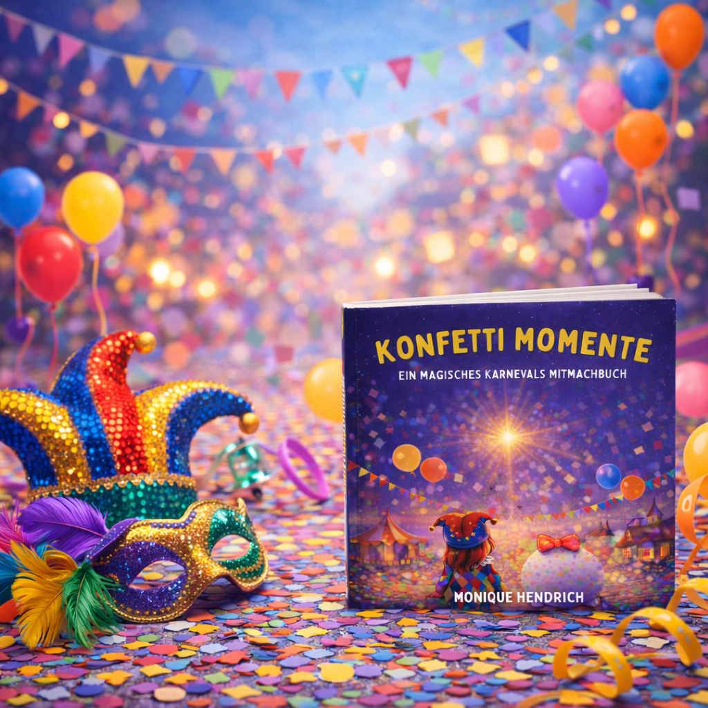 Konfetti Momente, Ein magisches Karnevals Mitmachbuch