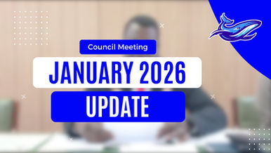 Blog title: Council Meeting - January 2026 - Update