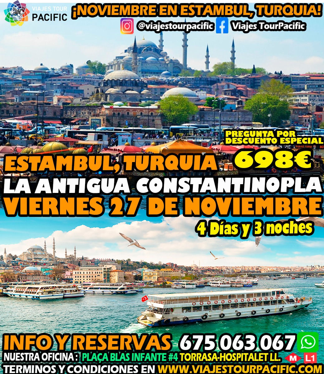 ESTAMBUL, LA CAPITAL DE LA ANTIGUA CONSTANTINOPLA