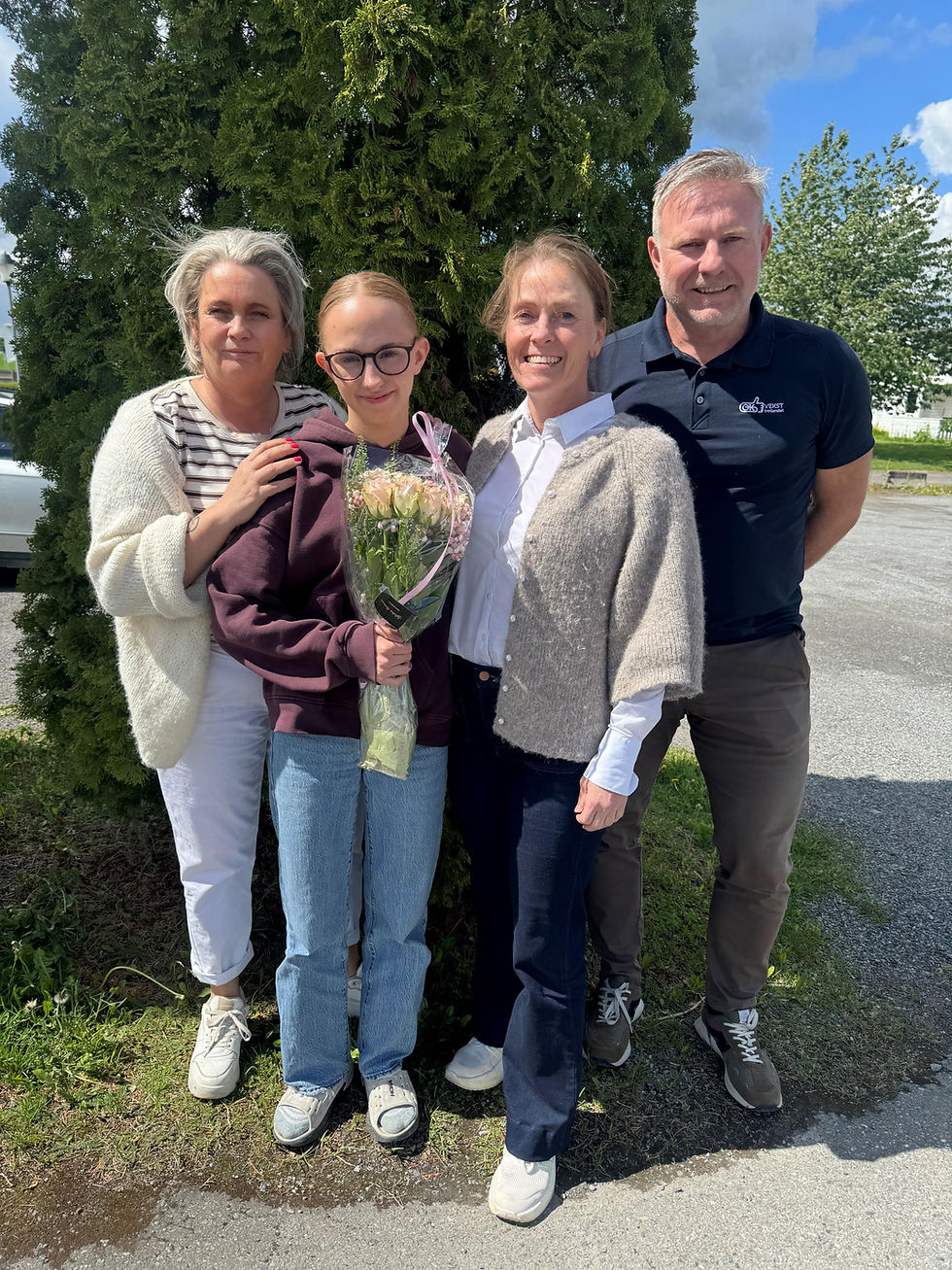 Gratulerer Maja!