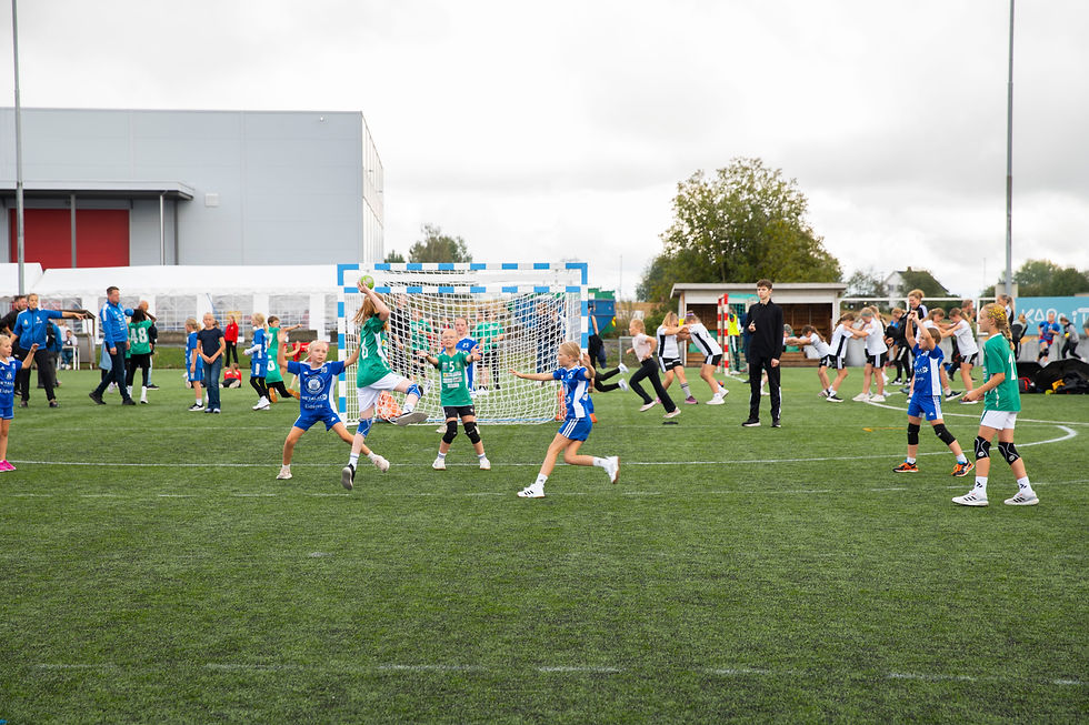 Toten Håndballklubb jentekamp