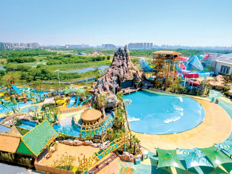 LASWIM outstanding project case--Wuhan Sino-French Peninsula Town Water Park