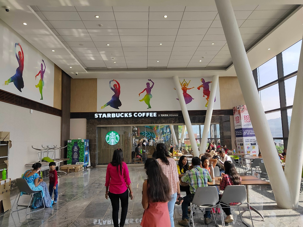 statue of unity Starbucks Sou