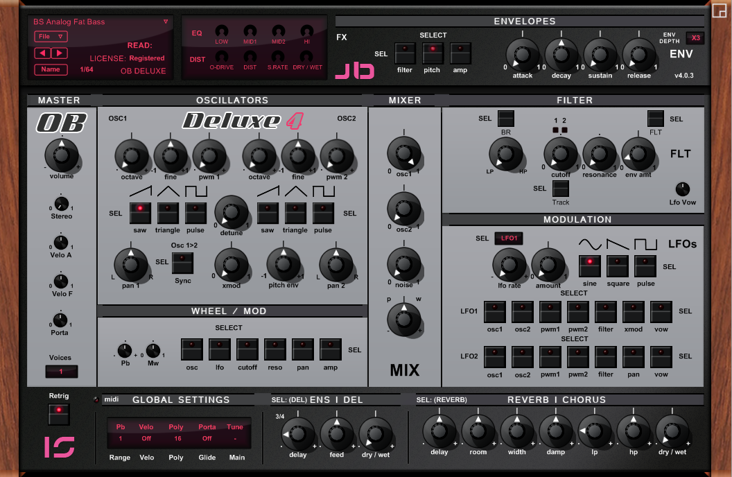 OB Deluxe 4 VSTi