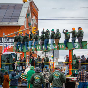 Local 6 Ironworkers at the Buffalo First Ward St. Patrick's Day Parade