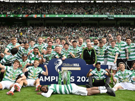 Celtic confirm 56th league title win in chaotic fashion against Hearts