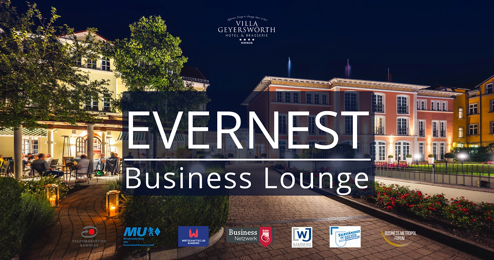 EVERNEST Business Lounge x Hotel Villa Geyerswörth
