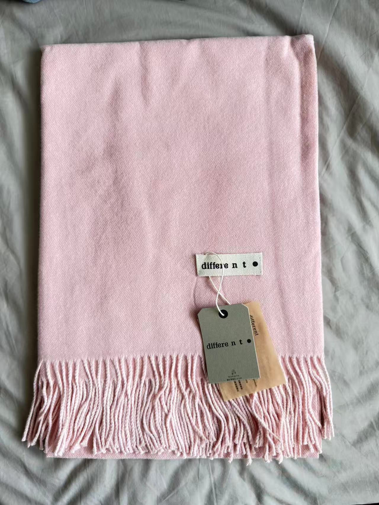 3-6 Pure-Pink Scarf