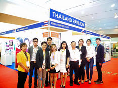 Thailand Pavilion at Beauty Professional Indonesia 30 July -1 August 2015, Jakarta, Indonesia