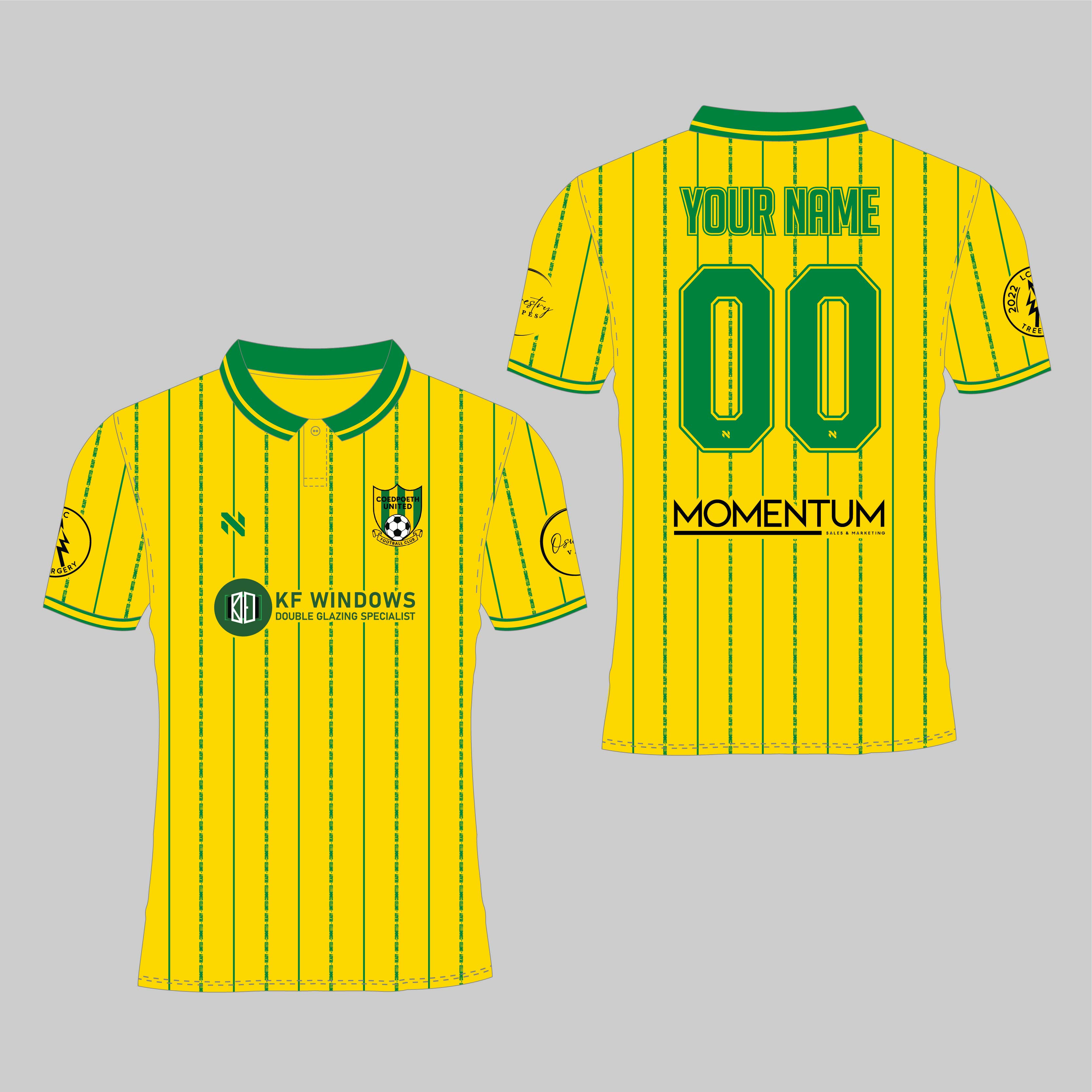 Coedpoeth Replica Home Jersey