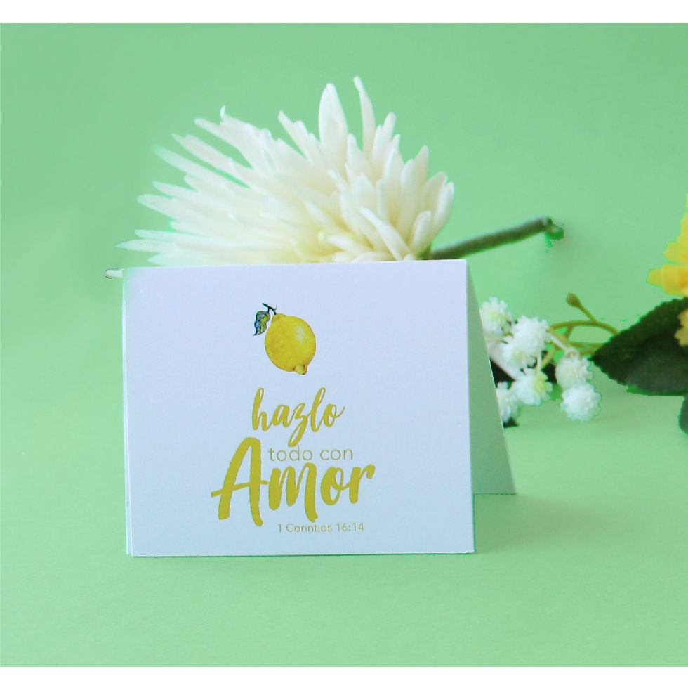 Miniatura: Set de 3 Tarjetas - Limon