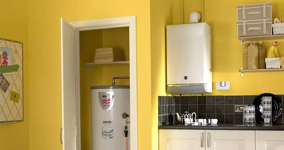 Non - condensing Boiler Upgrades to Condensing Combi Boiler