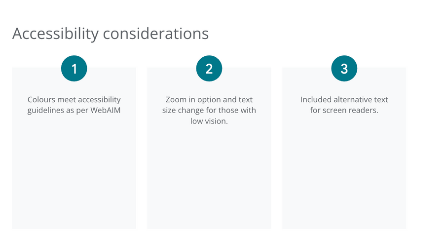 Accessibility Considerations