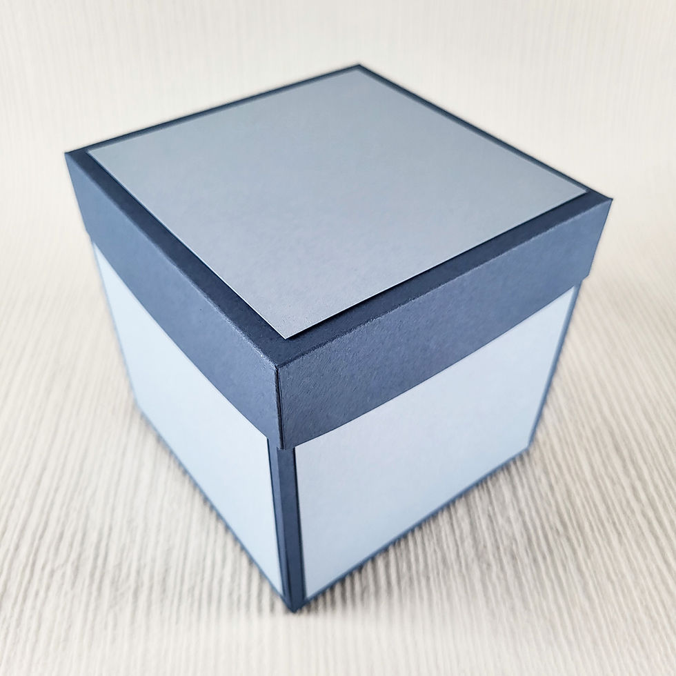 Geschenkbox individuell 10cm geschlossen