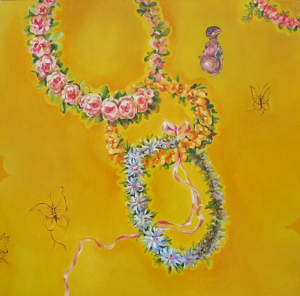 garland elegy on curious yellow