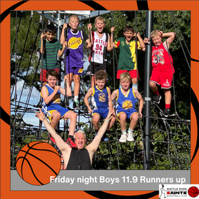 Summer 2024/2025 season Friday night boys U11.9 Runners Up!