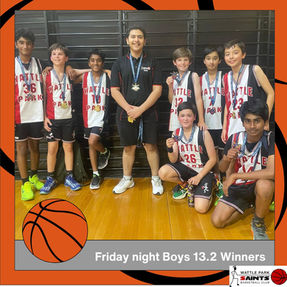Summer 2024/2025 season - Friday night boys 13.2 Winners!