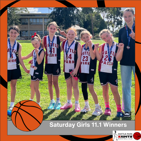 Summer 2024/2025 season - Saturday girls 11.1 Winners!