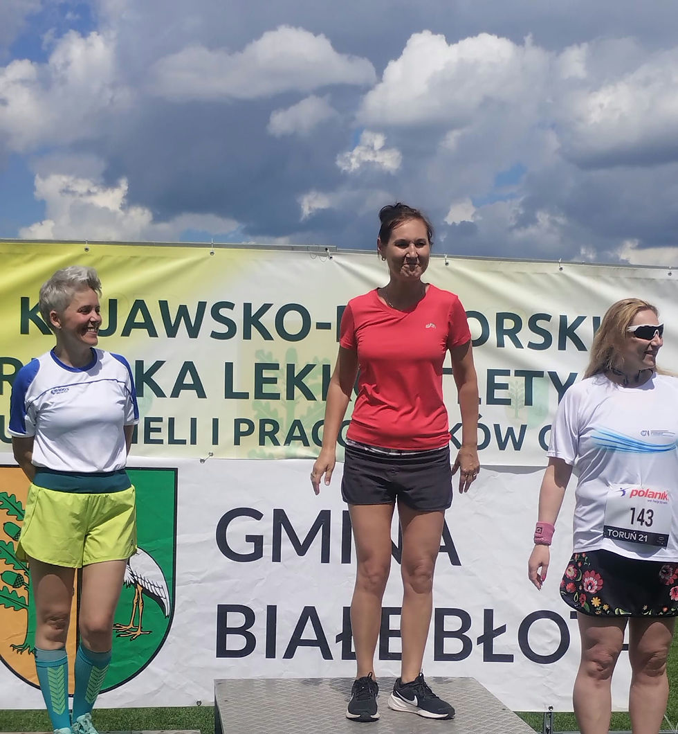 Sukces sportowy naszej nauczycielki!