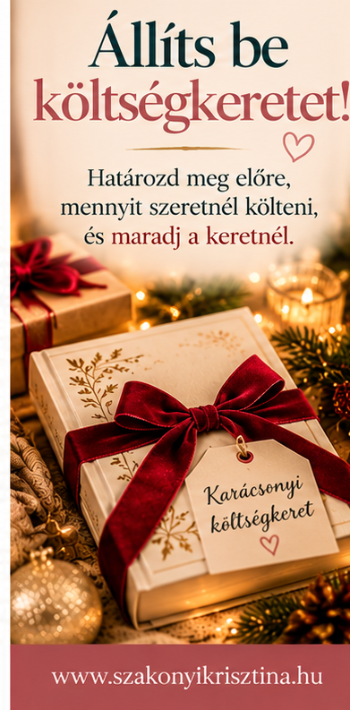 Karácsonyi ajándékok költségkerettel