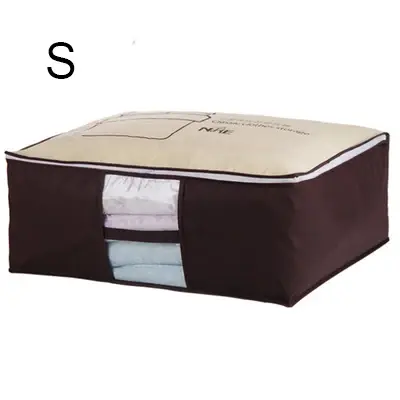 Thumbnail: Non-Woven Portable Clothes Storage Bag Organizer with Handles