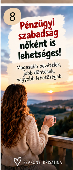 Pénzügyi szabadság nőként is lehetséges