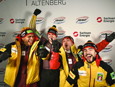 Erneut Gold im Viererbob Weltcup