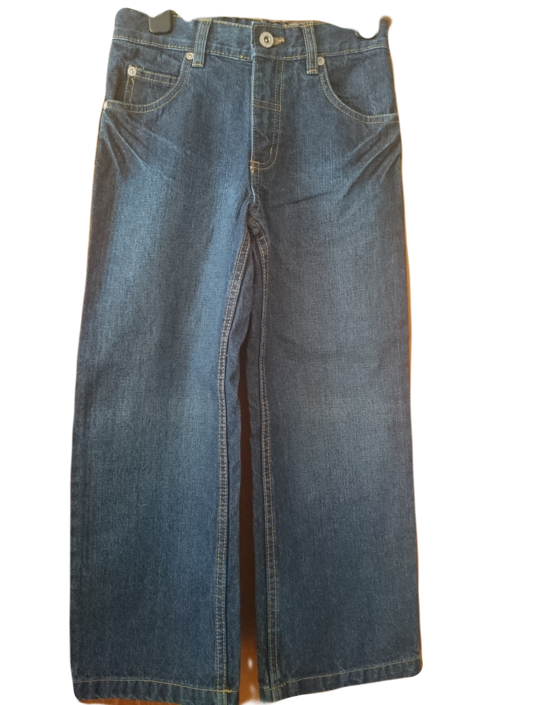 Boys Age 7-8 Blue Straight Leg Jeans