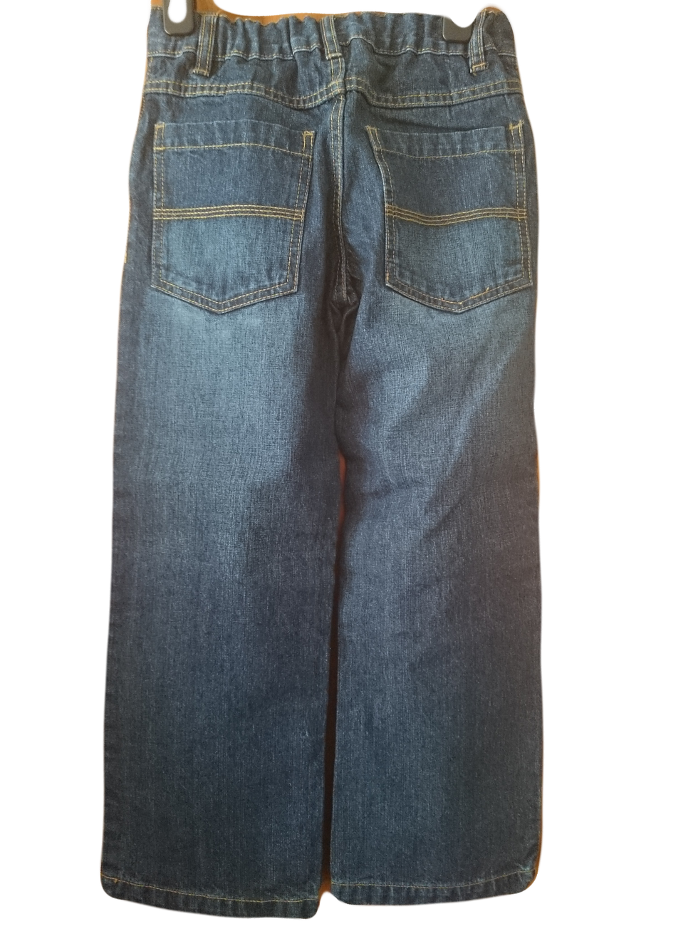 Thumbnail: Boys Age 7-8 Blue Straight Leg Jeans