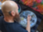 Thumbnail: SIGNED DRUM HEAD - "HADRIAN'S WALL"