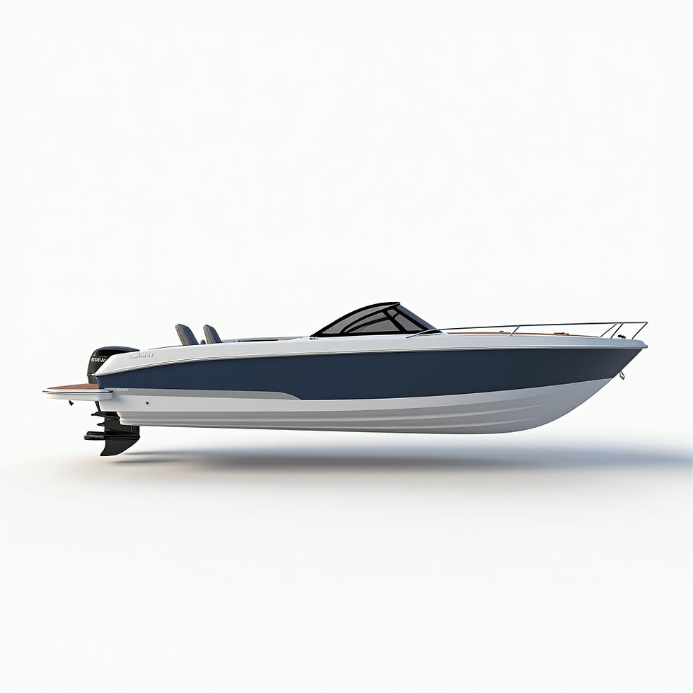 Lancha Esportiva Moderna