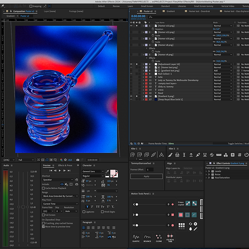 VJ Loop animation in Adobe After Effects