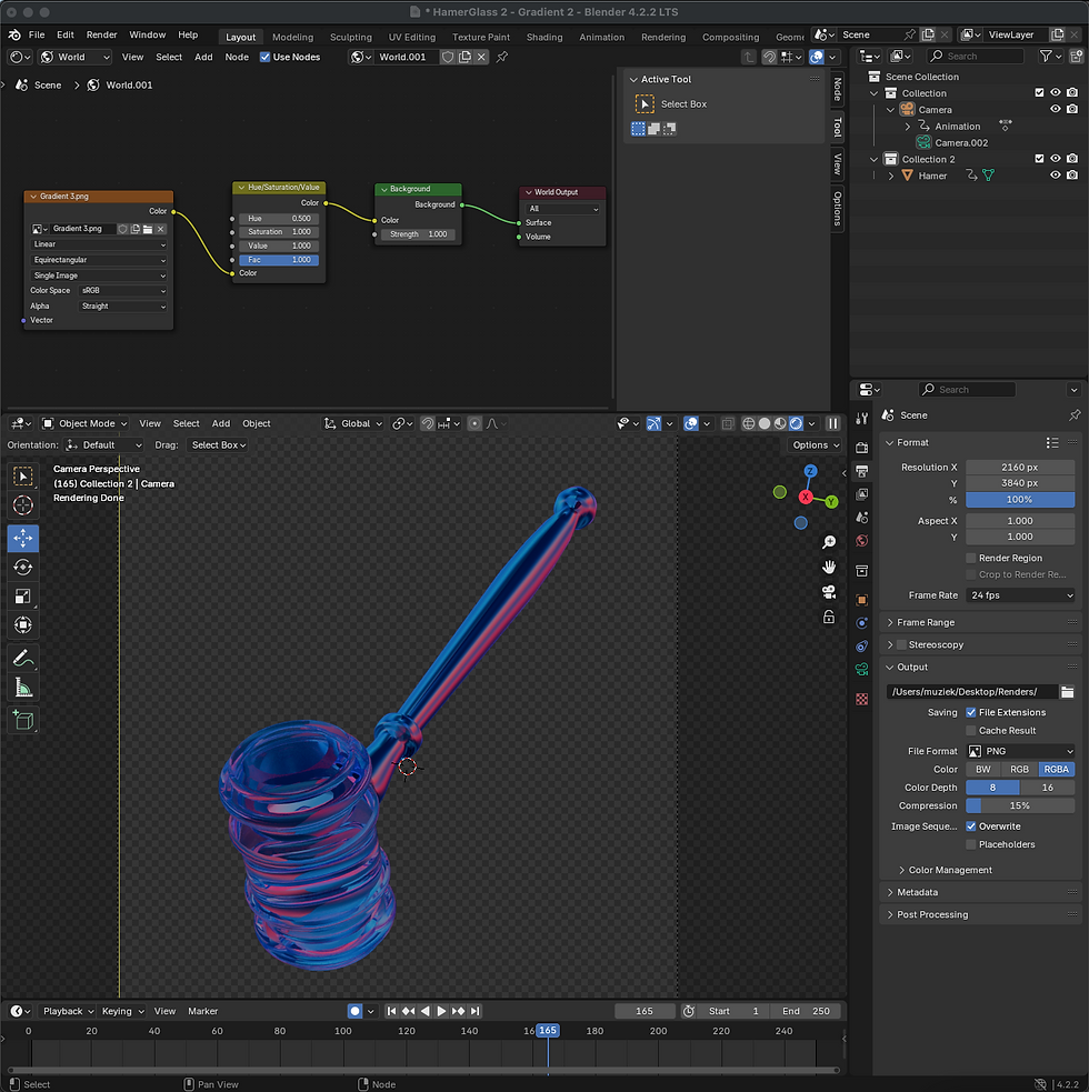 VJ Loop animation in Blender