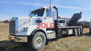 Freightliner 122sd, hiab