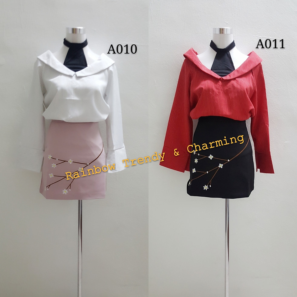 Thumbnail: Korean Style V-shape top