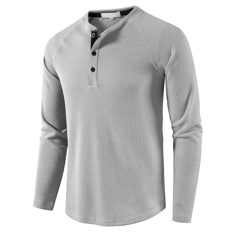 Miniatura: Camisetas masculinas Novas com mangas compridas e roupas íntimas