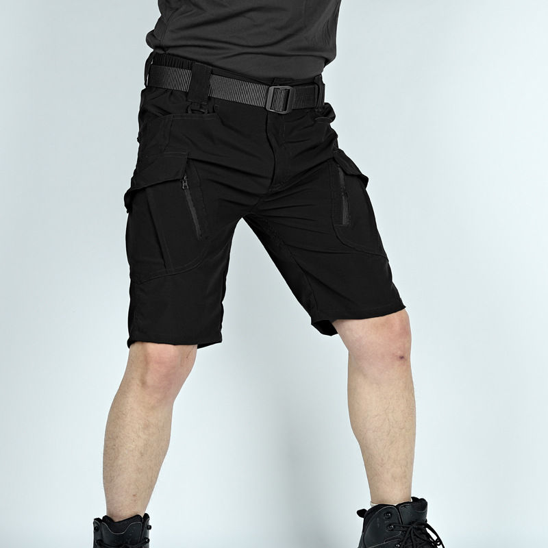 Miniatura: Shorts finos táticos de cinco pontos de verão masculino