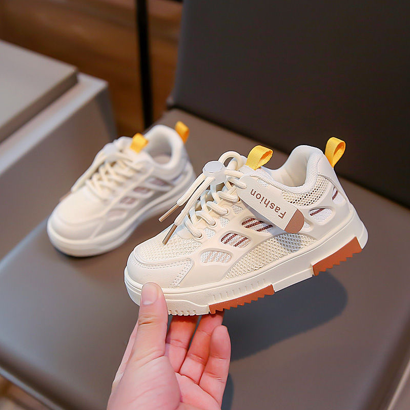 Miniatura: Tênis infantis meninos Moda infantil respirável malha sapatos médios e grandes