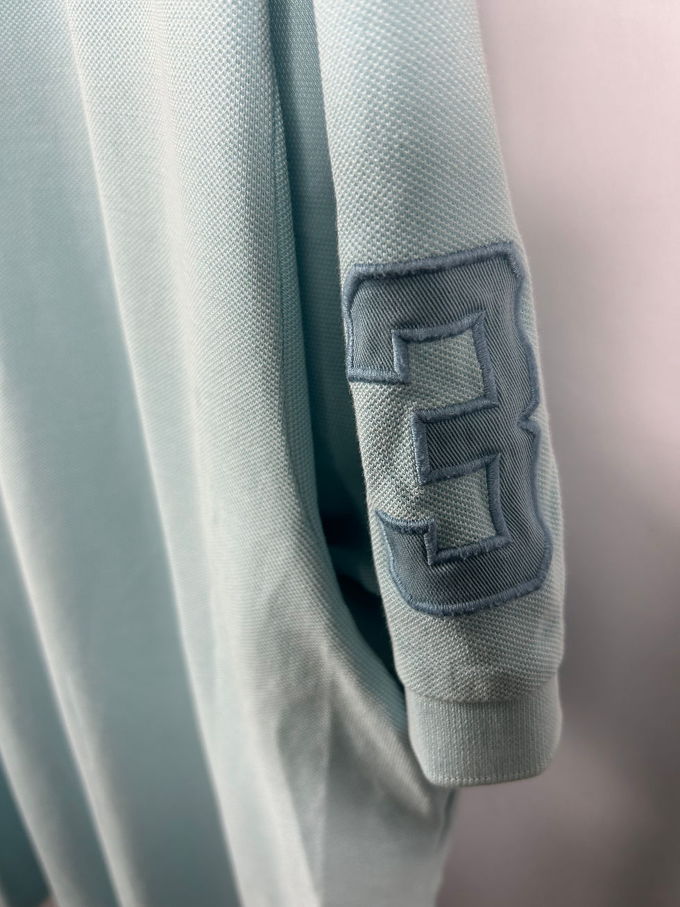 Thumbnail: Polo by Ralph Lauren Light Blue Polo Shirt with Light Blue Logo