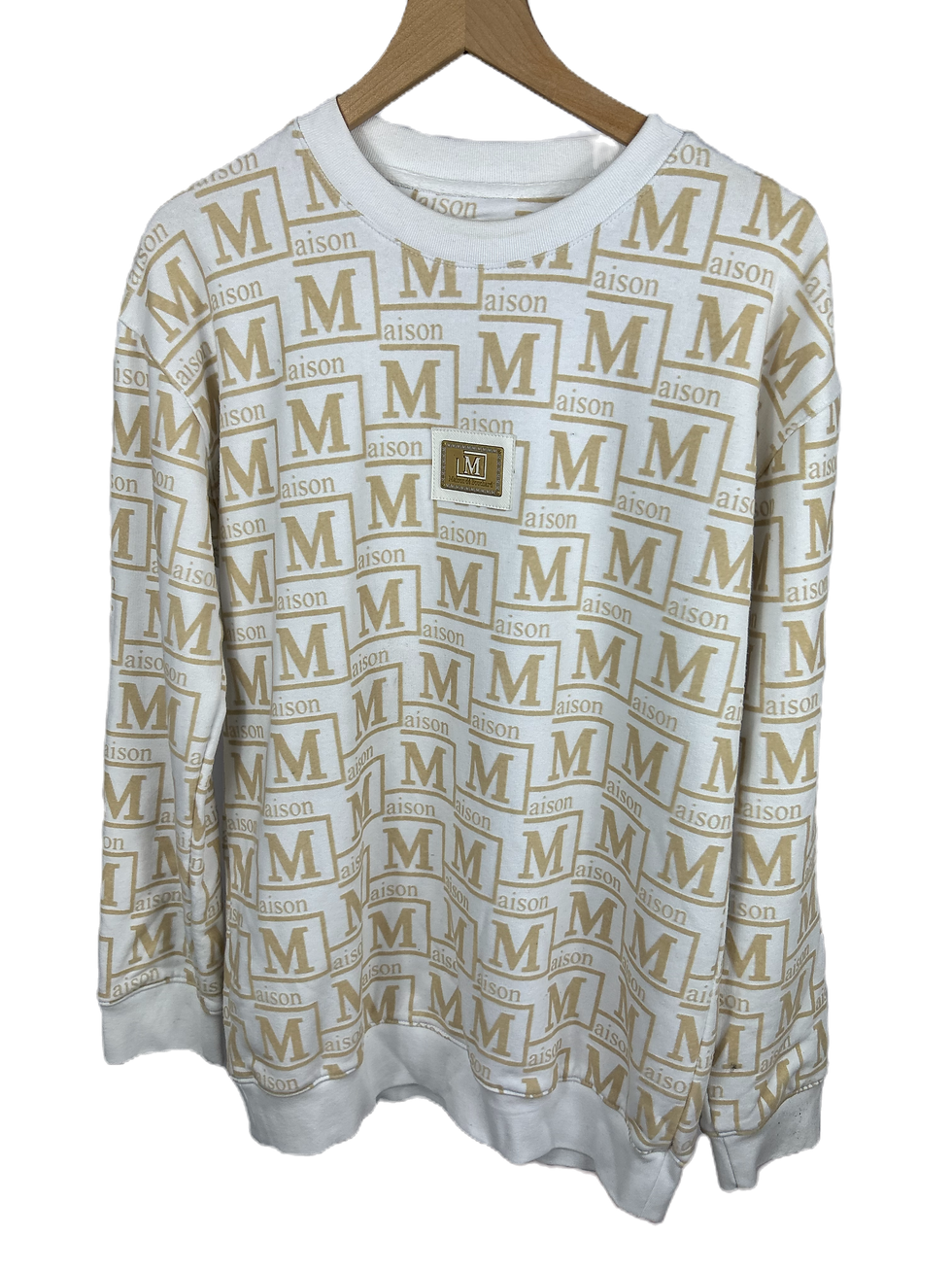 Maison de Bouchard White Crewneck